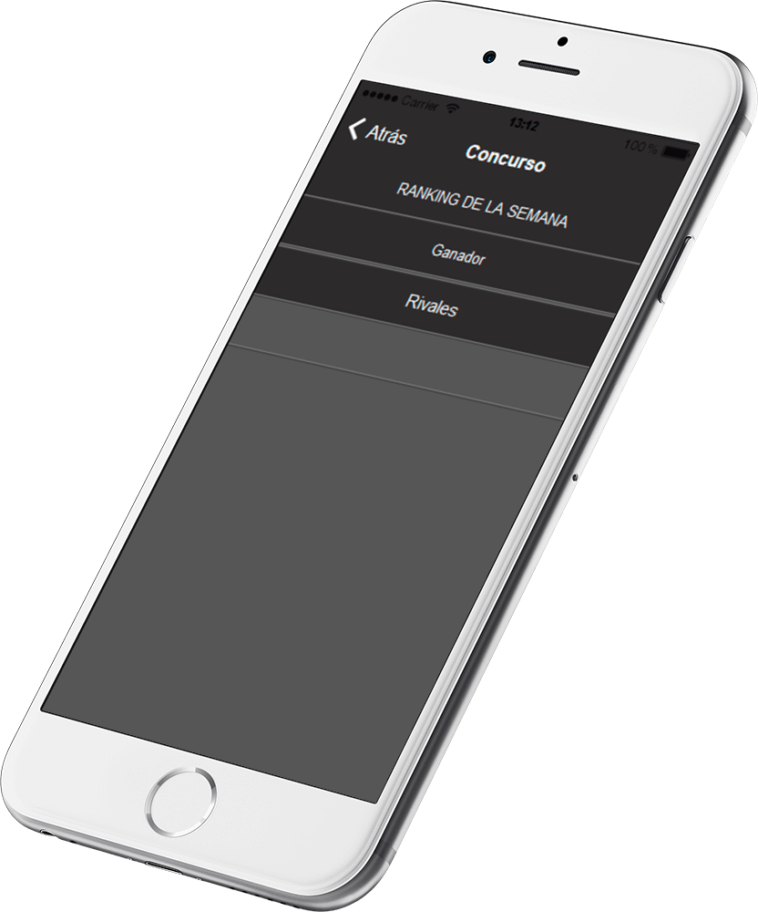 Función Concurso en su aplicación movil para ios y android