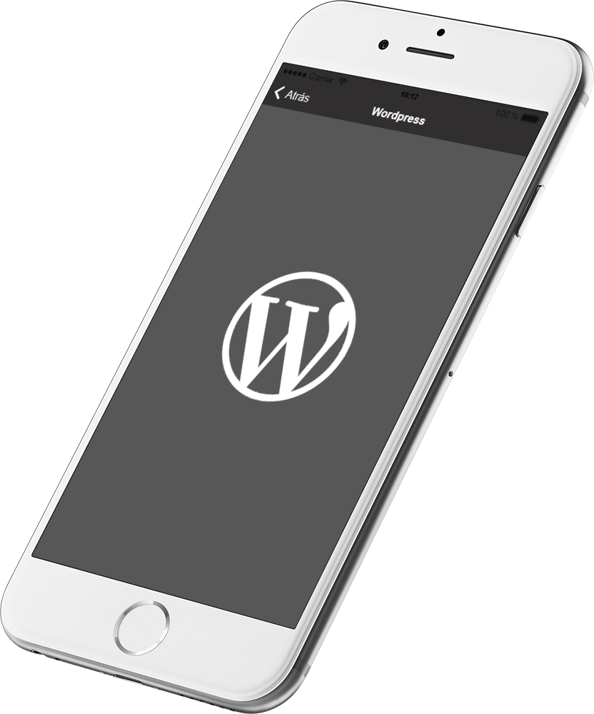 Función Conexión con wordpress  en su aplicación movil para ios y android